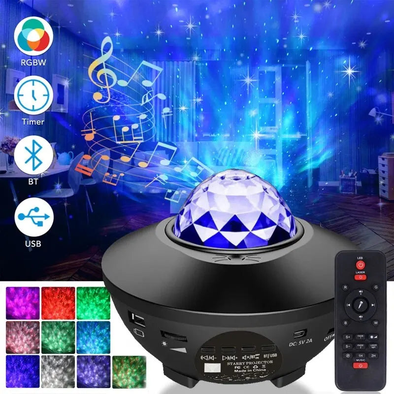 Star Galaxy Light Projector