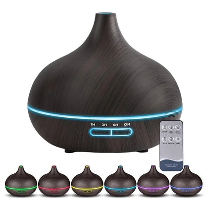 Aroma Diffuser with 7 Color LED Lights & Remote Control