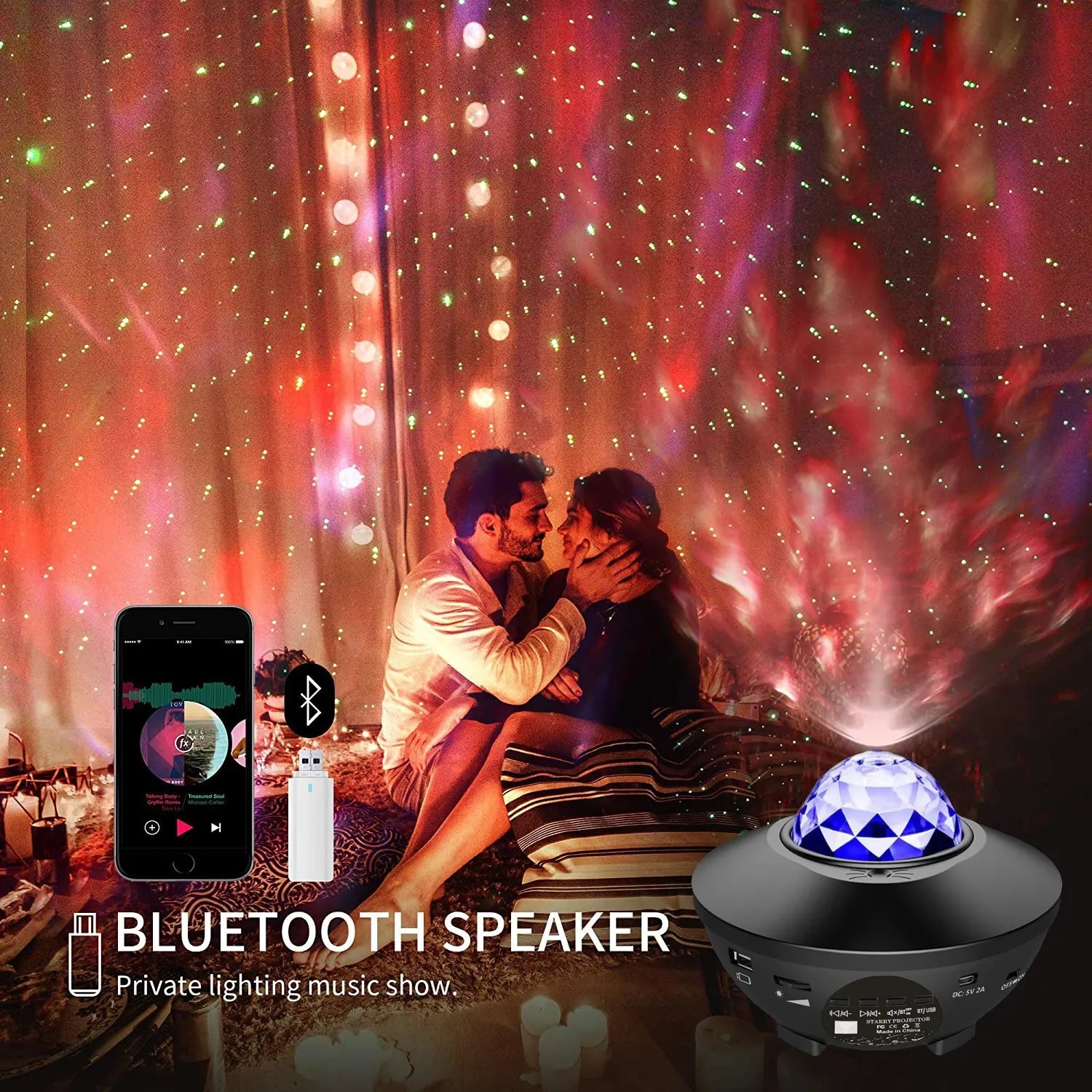 Star Galaxy Light Projector