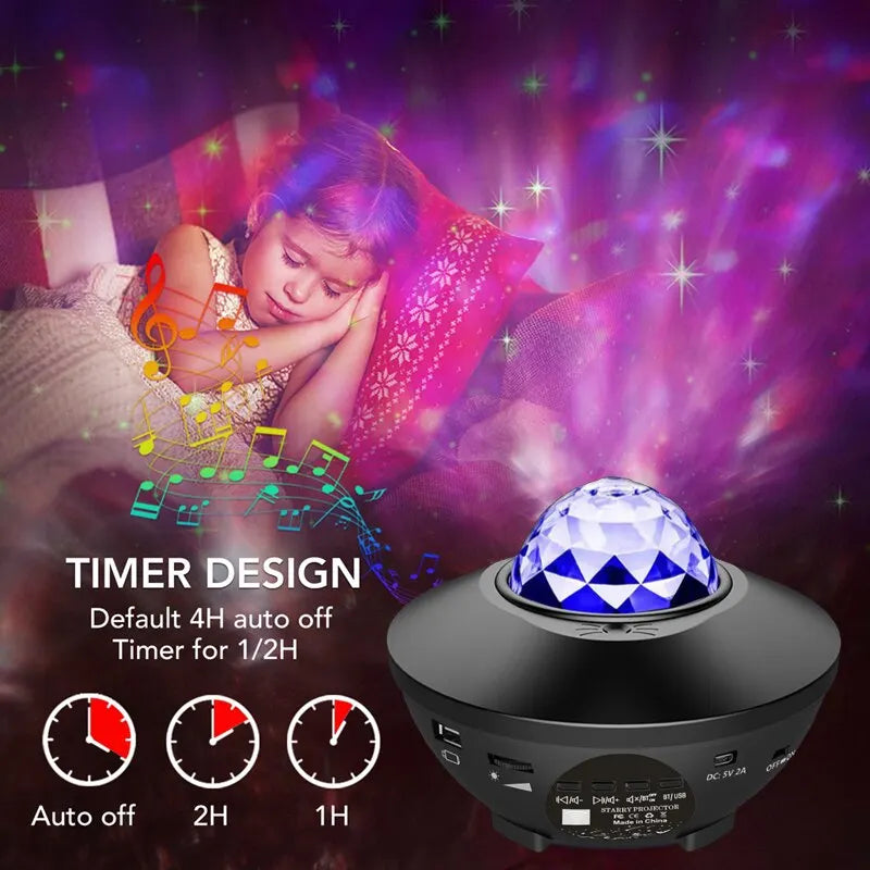 Star Galaxy Light Projector