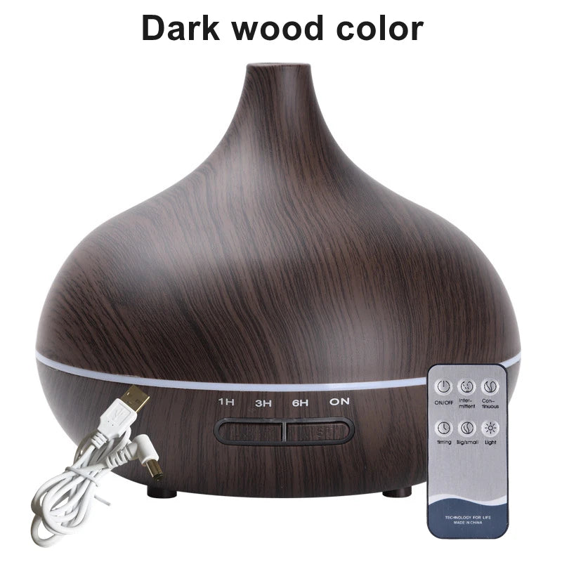 Aroma Diffuser with 7 Color LED Lights & Remote Control