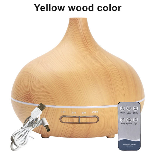 Aroma Diffuser with 7 Color LED Lights & Remote Control